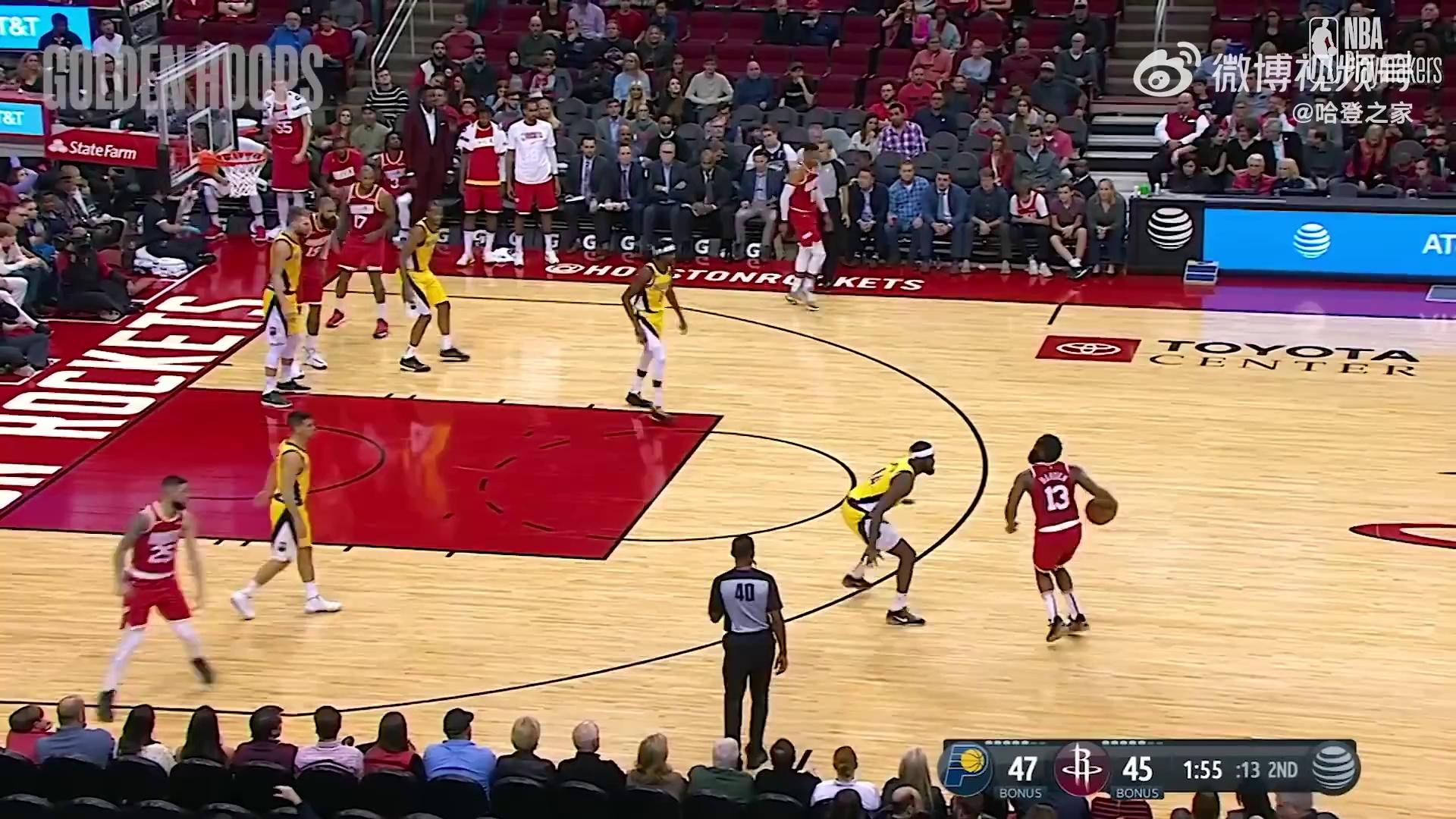 独行侠爆冷步行者，哈登高光表现的简单介绍